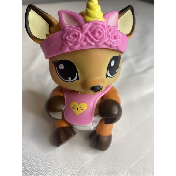 TLC Kritters Fara Fawn Deer Baby Figure Toy - Picture 6 of 7